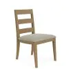 Riverside Furniture 91057 Davie - Side Chair With Upholstered Seat (Set of 2) - Light Brown