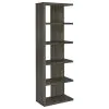 CoasterEveryday 800553 Harrison - 5-Shelf Bookshelf - Weathered Gray