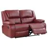 Coaster Fine Furniture 610241-S2 Camila - 2 Piece Upholstered Reclining Sofa Set - Red