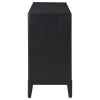 Coaster Fine Furniture 108235 Brookmead - 4 Door Sideboard Buffet Storage Cabinet - Black