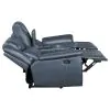 Coaster Fine Furniture 610272 Sloane - Upholstered Padded Arm Reclining Loveseat - Blue