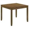 Coaster Fine Furniture 150400 Parkwood - 5 Piece Square Dining Table Set - Honey Brown
