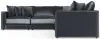Jackson Furniture Industries 2245/36/31/59/37/6-23 Jackson Furniture Industries 2245/36/31/59/37/6-23 Remington - 6 Piece Modular Sectional - Slate