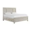 Intercon CR-BR-9765KS-WSL-C Intercon CR-BR-9765KS-WSL-C Carlson - King Storage Bed - Washed Linen