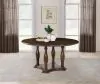 Coaster Fine Furniture 109400 Landon - Round Wood Pedestal Dining Table - Rich Brown