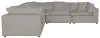 Jackson Furniture Industries 4445/31/59-26 Jackson Furniture Industries 4445/31/59-26 Posh - 5 Piece Modular Sectional With 2 Armless, 3 Corners - Dove
