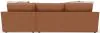 Jackson Furniture Industries 5045/63/76-26 Minori - Italian Leather 2 Piece Sofa / Chaise With RSF Chaise - Whiskey