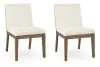 Benchcraft® D863-01 Marxmore - Dining Upholstered Side Chair (Set of 2) - Beige / Brown