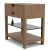 Riverside Furniture 73968 Riverside Furniture 73968 Cascade - 1 Drawer Nightstand - Casual Mink