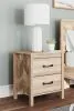 Ashley Furniture EB3929-292 Battelle - Two Drawer Night Stand - Tan