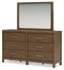 Ashley Furniture B974B1 Cabalynn - Dresser And Mirror - Light Brown