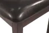 Ashley Furniture D310/15/01(4) Ashley Furniture D310/15/01(4) Hammis - 5 Pc. - Drop Leaf Table, 4 Upholstered Side Chairs - Dark Brown