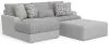 Jackson Furniture Industries 3480/75/42/28-18 Jackson Furniture Industries 3480/75/42/28-18 Titan - 2 Piece Sofa Chaise With Comfort Coil Seating, 45