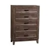 Liberty Furniture 384-BR-QPBDMC Liberty Furniture 384-BR-QPBDMC Ridgecrest - 4 Piece Bedroom Set (Queen Panel Bed, Dresser & Mirror, Chest) - Cobblestone