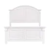 Liberty Furniture 607-BR-FPBDM Summer House - 3 Piece Bedroom Set (Full Panel Bed, Dresser & Mirror) - Oyster White
