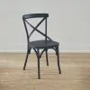 Liberty Furniture 179-C3005-N Vintage Series - X Back Side Chair - Navy