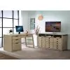 Riverside Furniture 28130 Perspectives - Single Pedestal Desk - Sun-Drenched Acacia