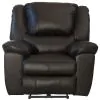 Jackson Furniture Industries 649104-1284/29-3084/29 Jackson Furniture Industries 649104-1284/29-3084/29 Transformer II - Power Wall Hugger Recliner - Chocolate Top Grain Italian Leather Match