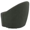 Coaster Fine Furniture 903075 Leon - Upholstered Barrel Accent Swivel Chair - Hunter Green