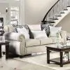 Furniture of America SM6152-SF Sinatra - Sofa - Light Mocha / Navy / Champagne