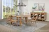 Coaster Fine Furniture 108540-S7N Middleton - 7 Piece Extension Leaf Dining Set - Natural Brown