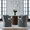 Liberty Furniture 730-ADC90-SP Liberty Furniture 730-ADC90-SP Accent Dining - Dining Chair With Casters Accent - Dark Gray