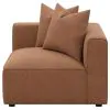 CoasterElevations 551592 Jennifer - Upholstered Corner Chair - Terracotta