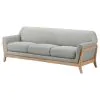 Coaster Fine Furniture 511071 Vaughn - Fabric Upholstered Flared Arm Sofa - Gray
