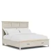 Riverside Furniture 79470-79473-79474 Glenndale - Queen Storage Bed - Aged White