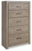 Ashley Furniture B070-46 Culverbach - Five Drawer Chest - Gray