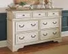 Ashley Furniture B743-31 Realyn - Dresser - 7-drawer - White / Brown / Beige