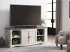 Ashley Furniture W814-30 Havalance - Extra Large TV Stand - 2 Doors - Brown / Beige