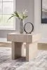 Ashley Furniture T922-2 Jorlaina - Square End Table - Light Grayish Brown