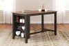 Ashley Furniture D396-13 Gesthaven - Rectangular Dining Room Counter Table - Natural / Brown