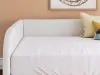 Ashley Furniture PCB1566B11 Arloster - Full Upholstered Day Bed With Storage - Tan / White