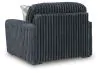 Ashley Furniture 9810523 Ashley Furniture 9810523 Midnight-Madness - Chair And A Half - Gunmetal