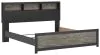 Ashley Furniture PCB1118B6 Ashley Furniture PCB1118B6 Broachmyn - King Bookcase Bed - Black / Gray