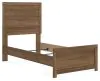 Ashley Furniture PCB1116B8 Ashley Furniture PCB1116B8 Broachmyn - Twin Panel Bed - Auburn