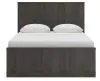 Ashley Furniture PCB3167B4 Shaehartin - Queen Panel Platform Bed - Dark Brown