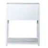 Liberty Furniture 2030WH-AT2126 Liberty Furniture 2030WH-AT2126 East End - 1 Drawer 1 Shelf Accent Table - Wirebrushed White
