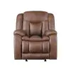 New Classic U2505-13P1-BRW Morello - Glider Recliner With Power Footrest - Brown