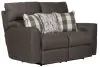 Jackson Furniture Industries 61802-1561/58-2533/58 Jackson Furniture Industries 61802-1561/58-2533/58 Searsport - Power Reclining Loveseat With Power Adjustable Headrest - Metal