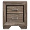 CoasterEveryday 204190KW-S5 Kauffman - California King 5 Piece Bedroom Set - Washed Taupe