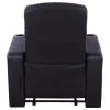 CoasterEssence 600001-S4B Cyrus - 5 Piece Upholstered Home Theater Seating - Black