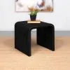 Coaster Fine Furniture 708517 Cahya - Woven Rattan Square End Table - Black