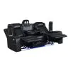 New Classic U1769V-30P2-BLK New Classic U1769V-30P2-BLK Orion II - Sofa With Power Headrest & Footrest - Black