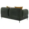 Coaster Fine Furniture 509132 Jade - Chenille Upholstered Modern Track Arm Loveseat - Green