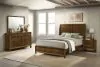 New Classic 00-B0182-34N New Classic 00-B0182-34N Ballard - 5/0 Queen 4 Piece Bedroom Set (Bed, Dresser, Mirror, Nightstand) - Brown