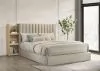 Coaster Fine Furniture 223111Q Arielle - Queen Bookcase Panel Storage Bed - Light Oak