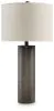 Ashley Furniture L430824 Dingerly - Glass Table Lamp - Brown